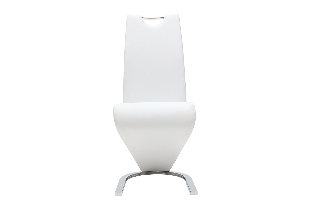 Sillas modernas color blanco (lote de 2) ANGY
