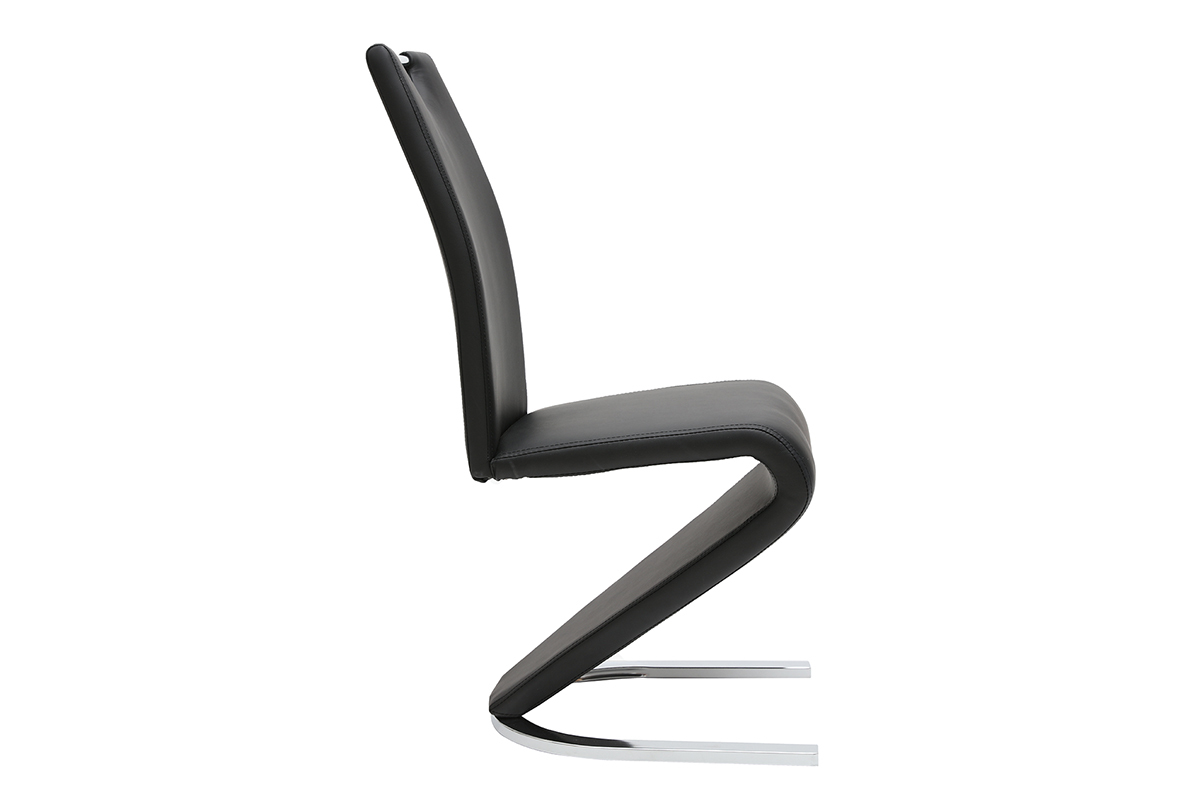 Sillas modernas color negro (lote de 2) ANGY
