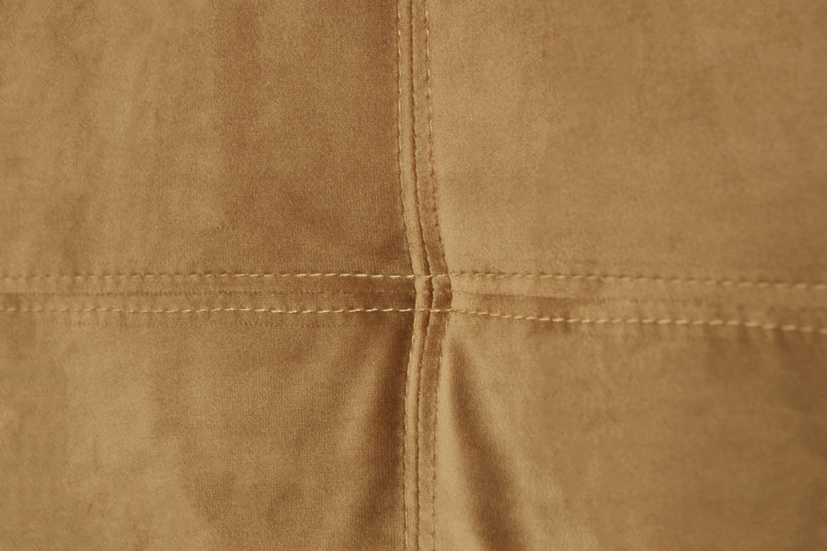 Sillas modernas en terciopelo camel (lote de 2) GAB
