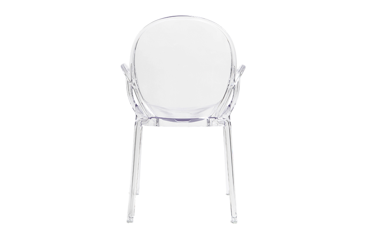 Sillas modernas transparentes lote de 2 CRISTAL