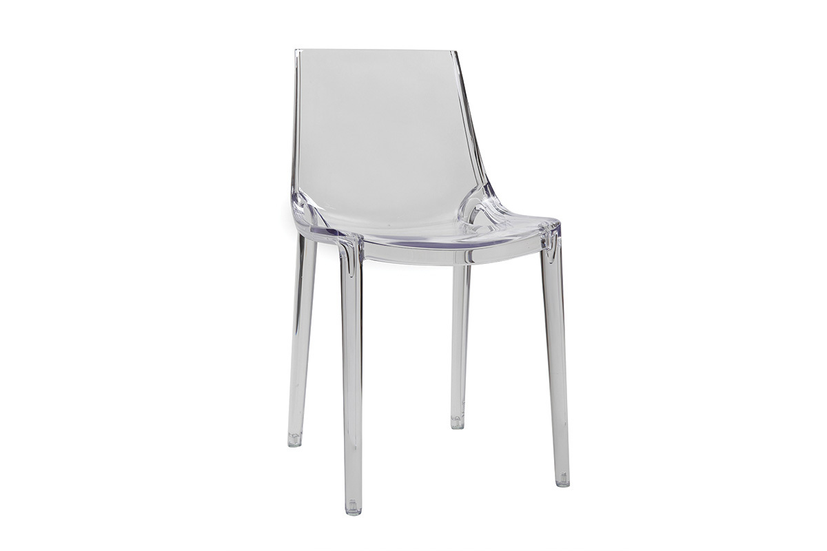 Sillas transparentes diseo lote de 2 YZEL
