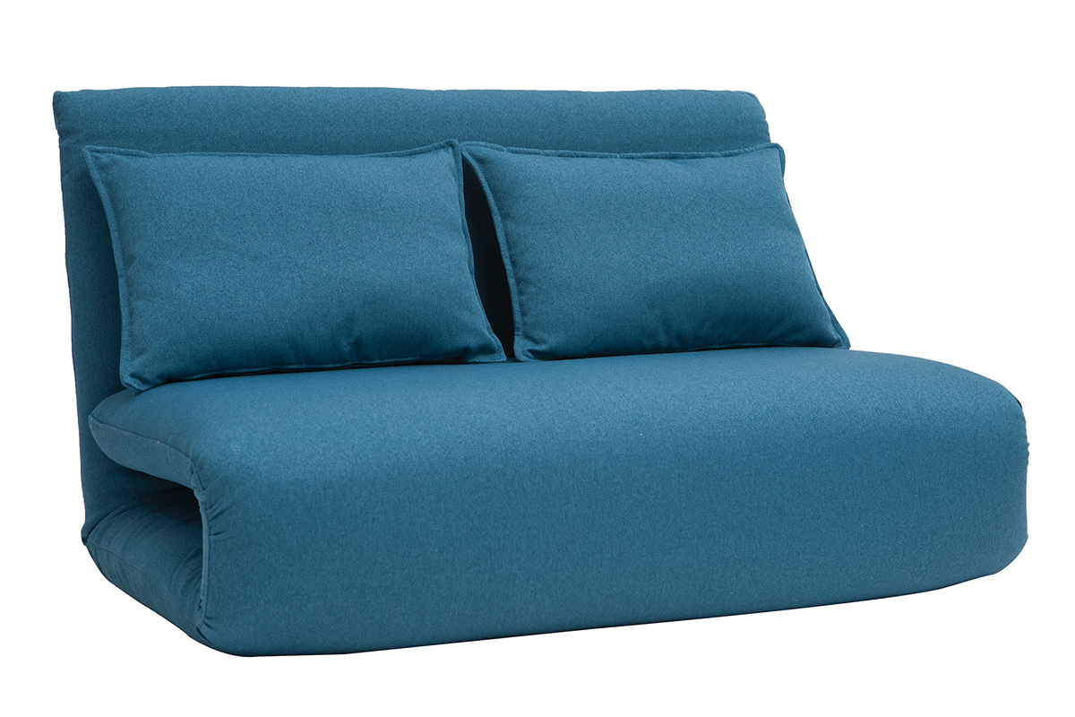 Silln convertible 2 plazas azul petrleo SLEEPER