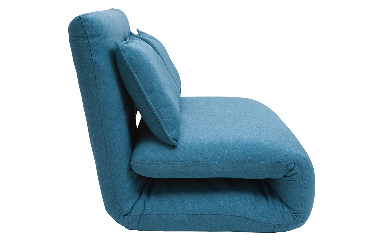 Silln convertible 2 plazas azul petrleo SLEEPER