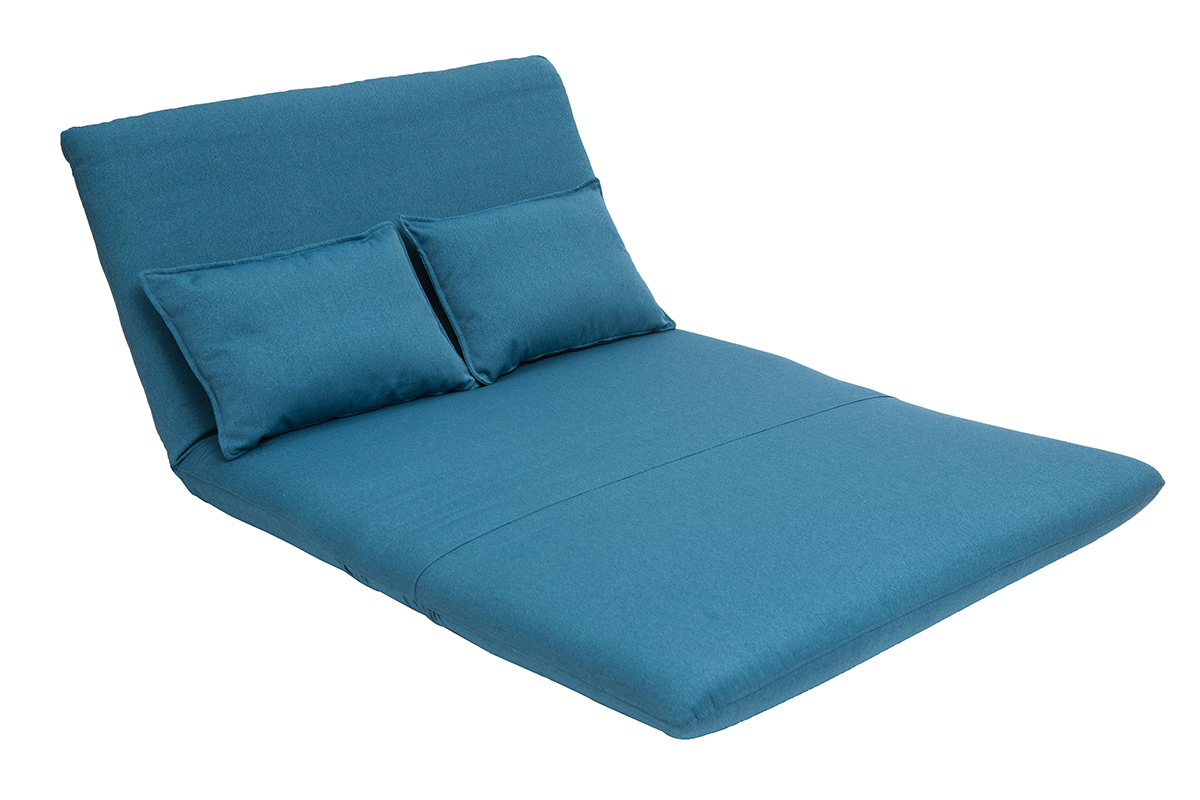 Silln convertible 2 plazas azul petrleo SLEEPER