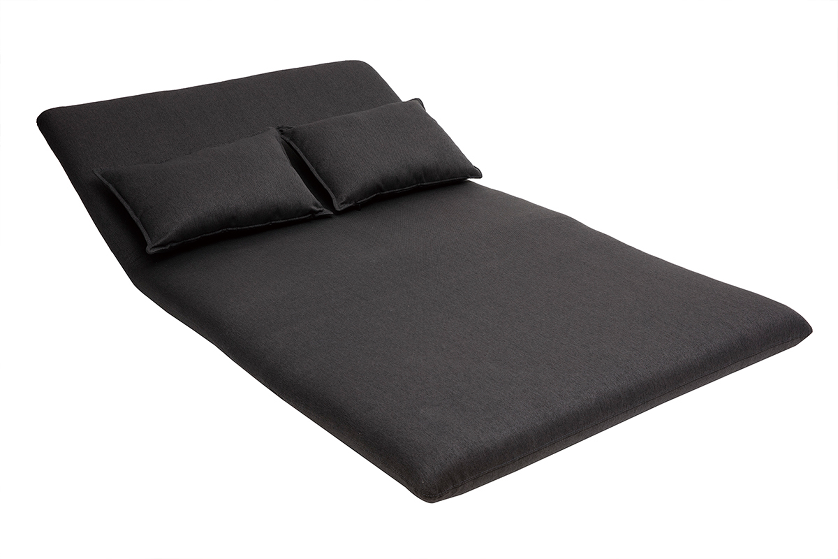 Silln convertible 2 plazas diseo gris antracita SLEEPER