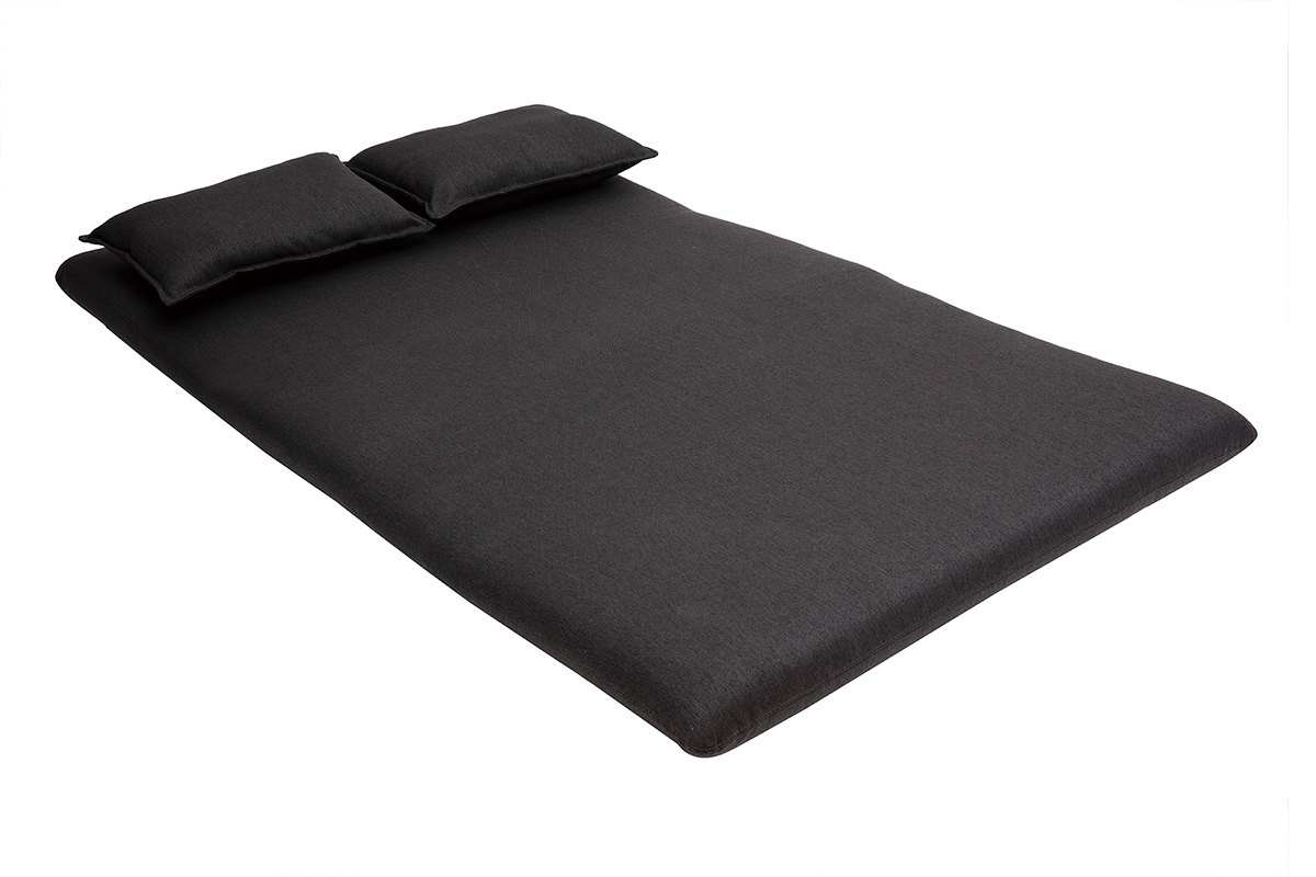 Silln convertible 2 plazas diseo gris antracita SLEEPER