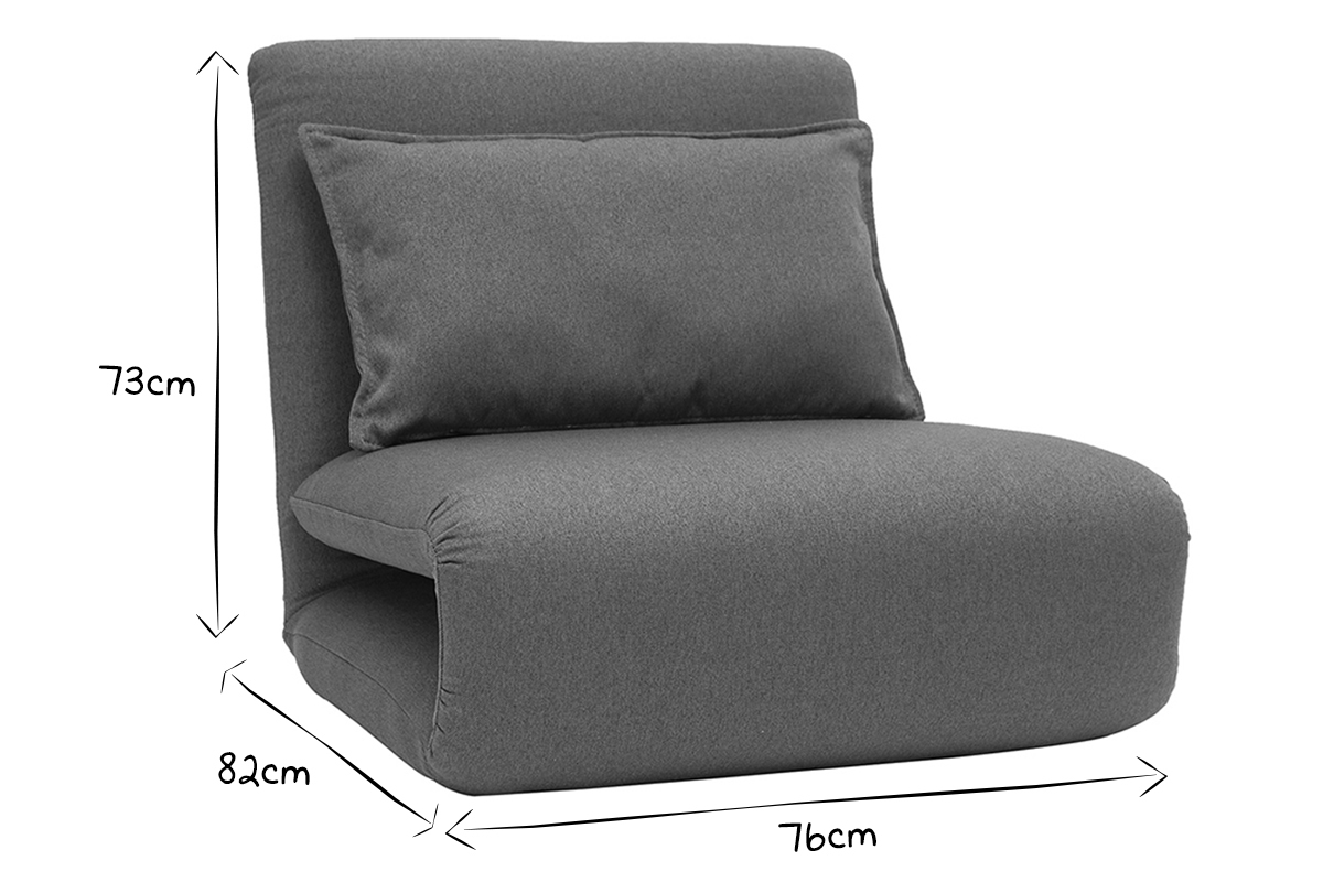 Silln convertible azul petrleo SLEEPER