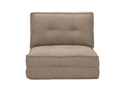 Sillón convertible diseño beige SALLY - Sillón convertible diseño beige SALLY