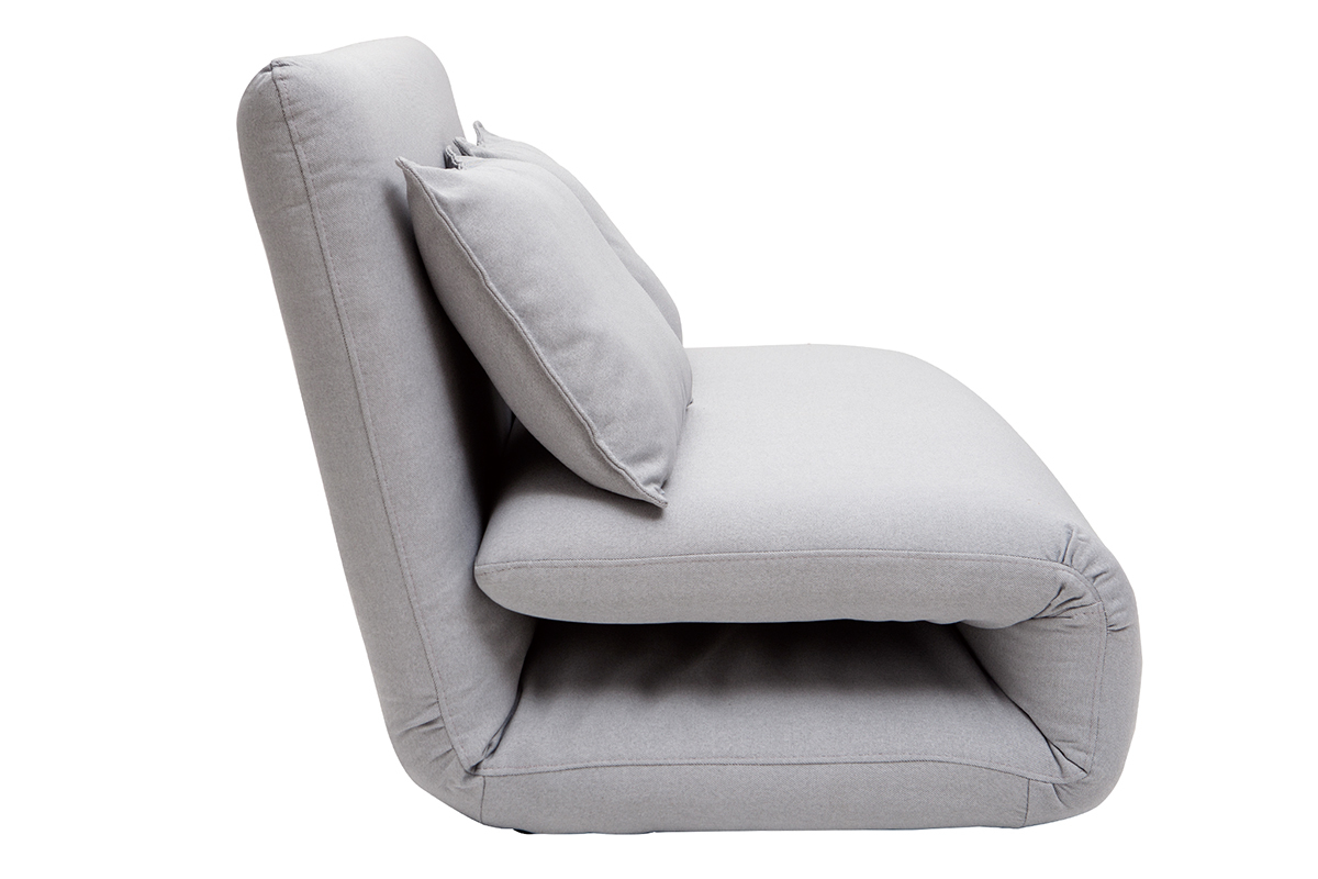 Silln convertible gris claro 2 plazas SLEEPER