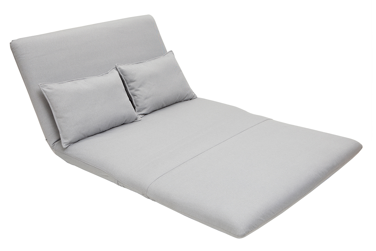 Silln convertible gris claro 2 plazas SLEEPER