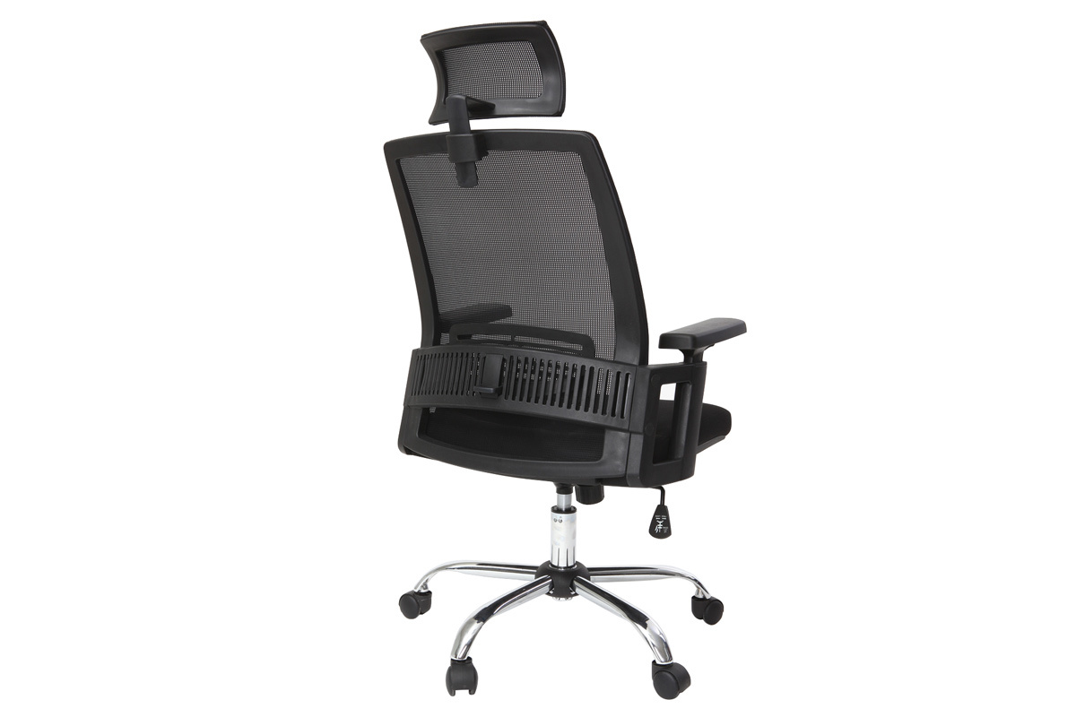 Silln de despacho ergonmico diseo negro - TITAN