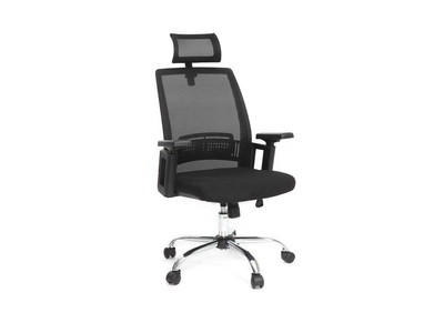 Sill&oacute;n de despacho ergon&oacute;mico dise&ntilde;o negro - TITAN