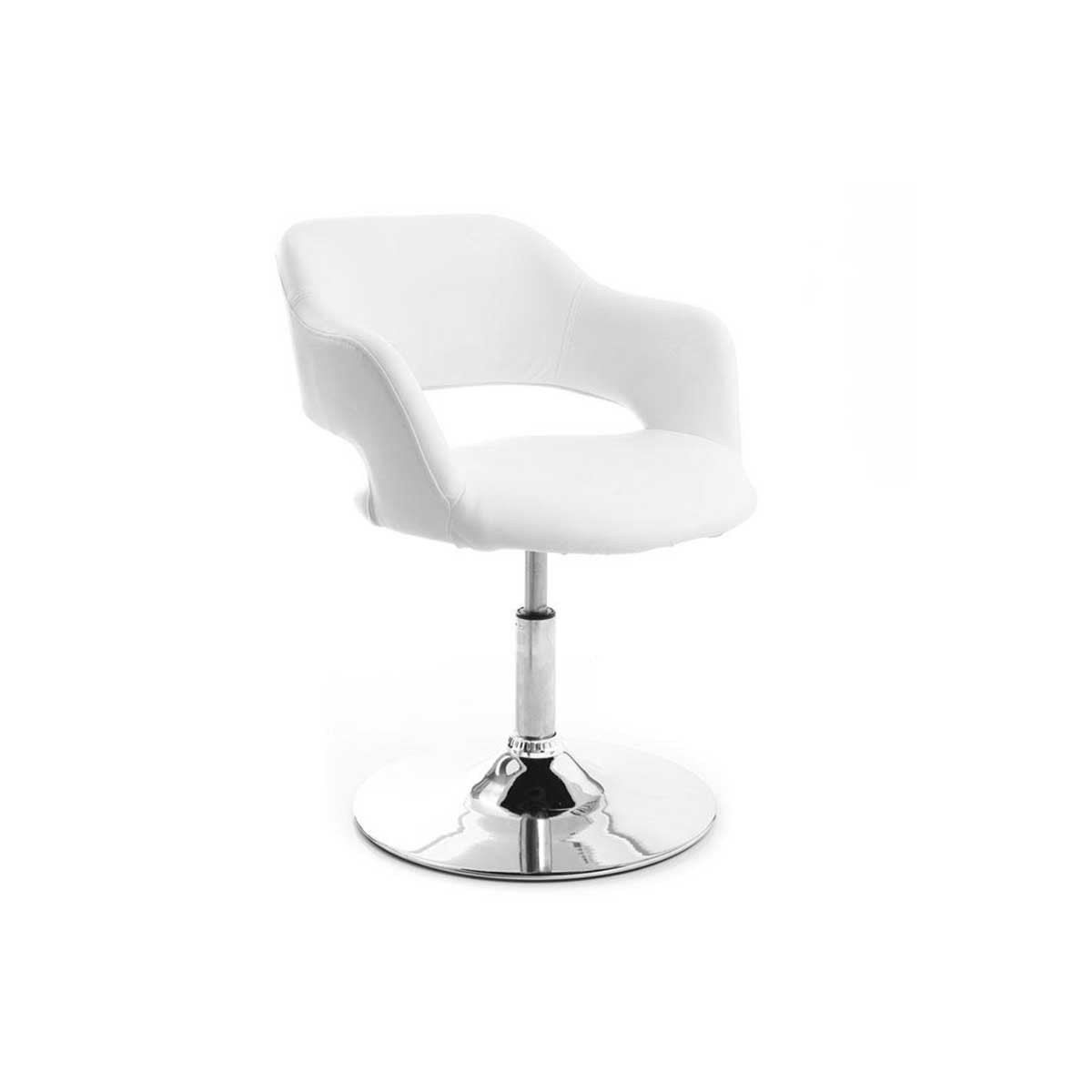 Sillón de diseño blanco JESSY
