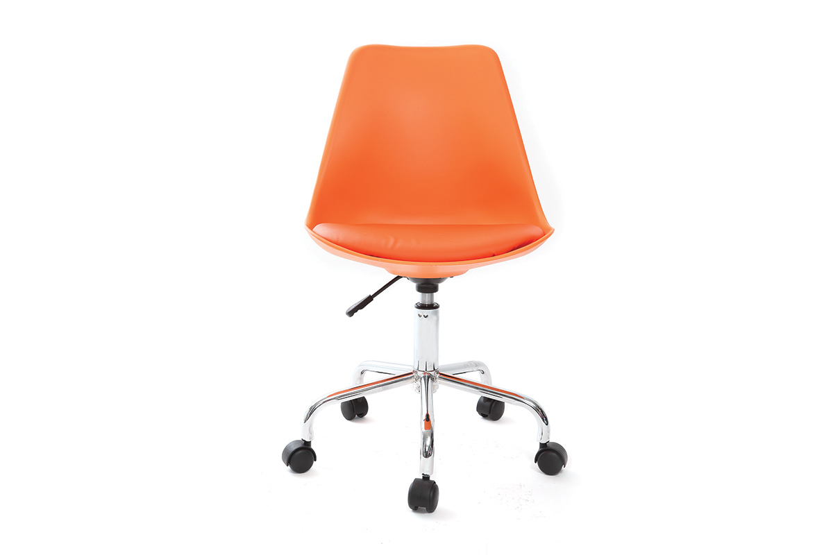 Silln de escritorio diseo naranja NEW STEEVY V2