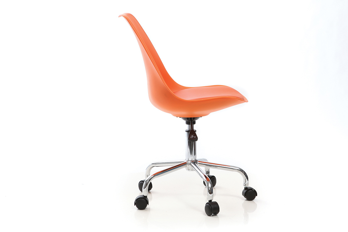 Silln de escritorio diseo naranja NEW STEEVY V2