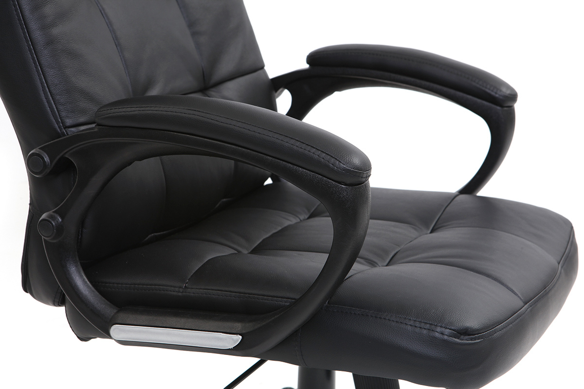 Sill�n de oficina de dise�o negroLORENZO