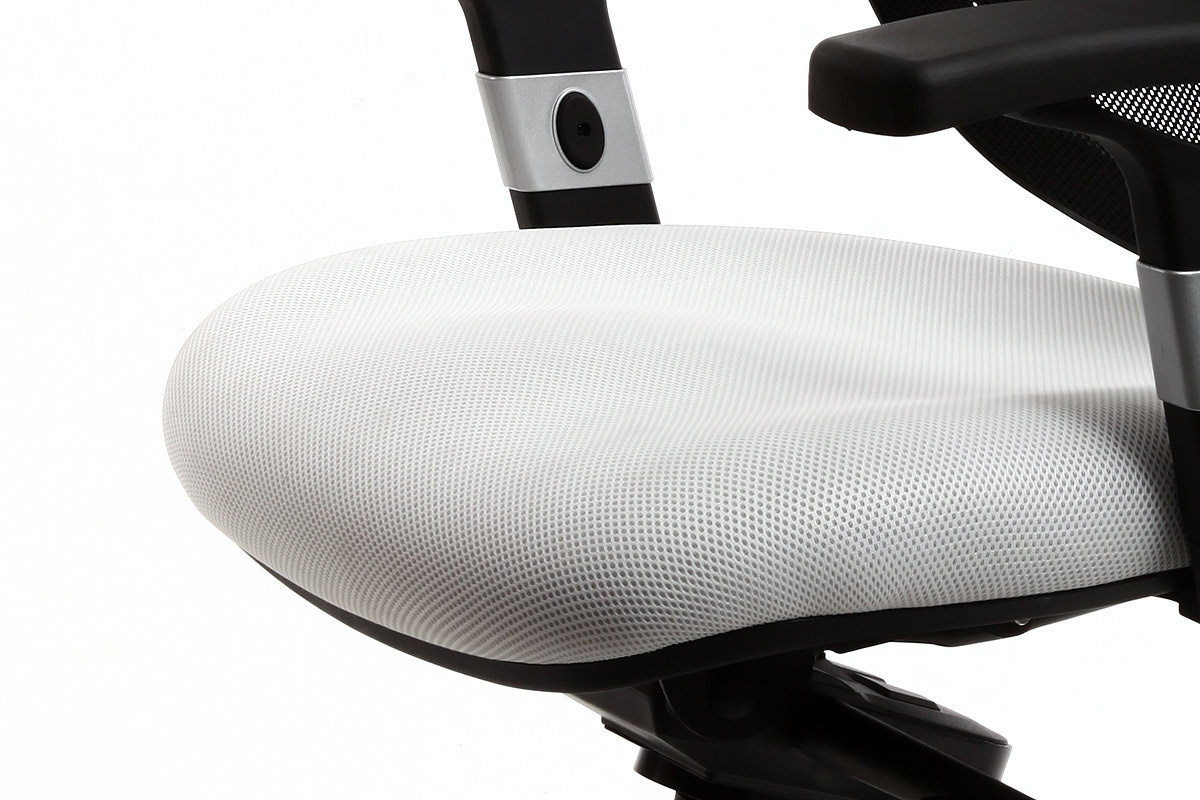 Silln de oficina ergonmico negro y blanco UP TO YOU