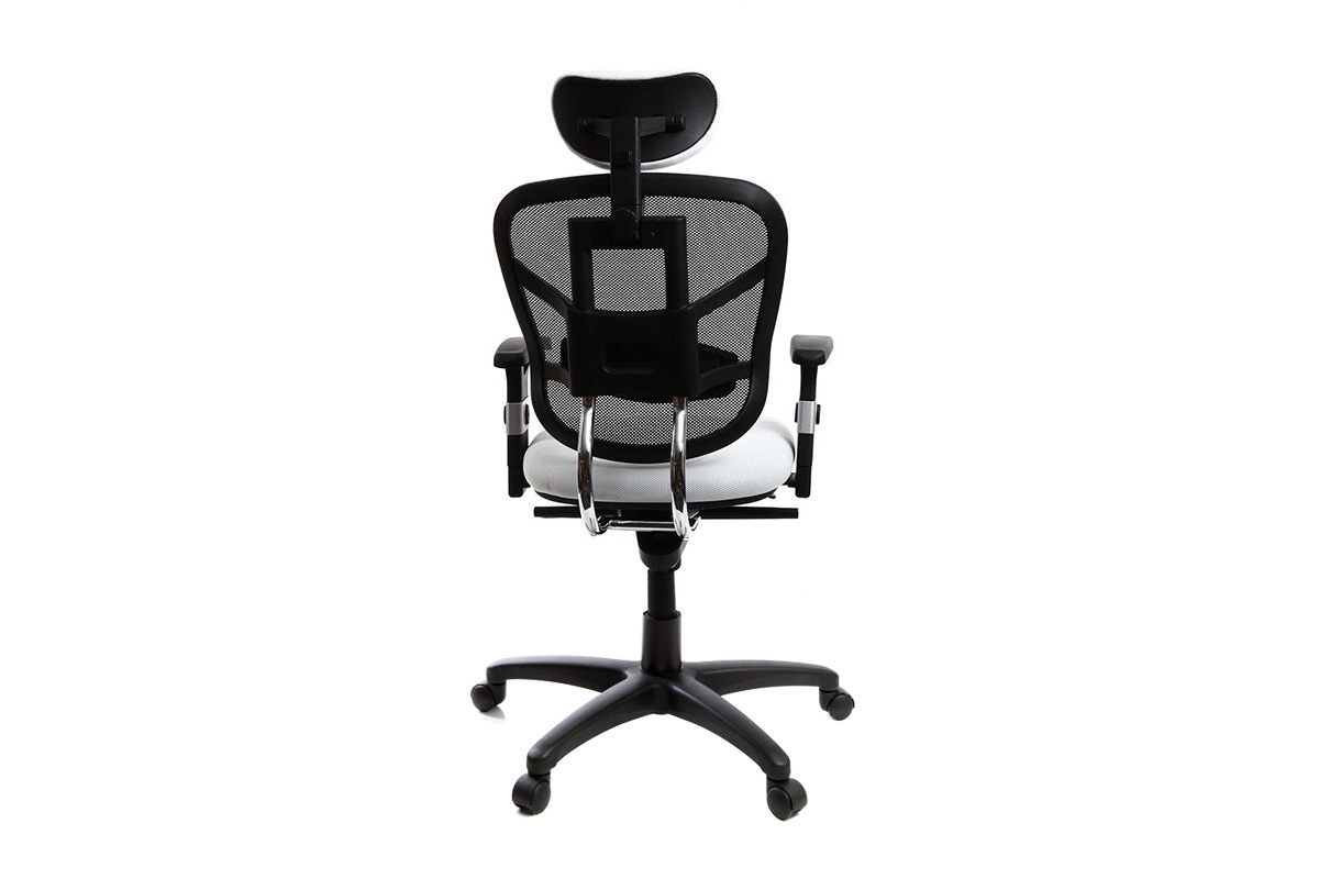 Silln de oficina ergonmico negro y blanco UP TO YOU