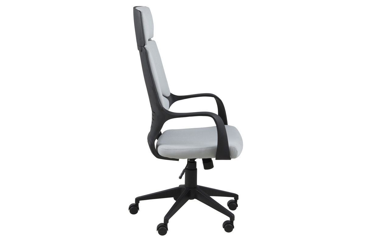 Sill�n de oficina moderno gris y negro YALE