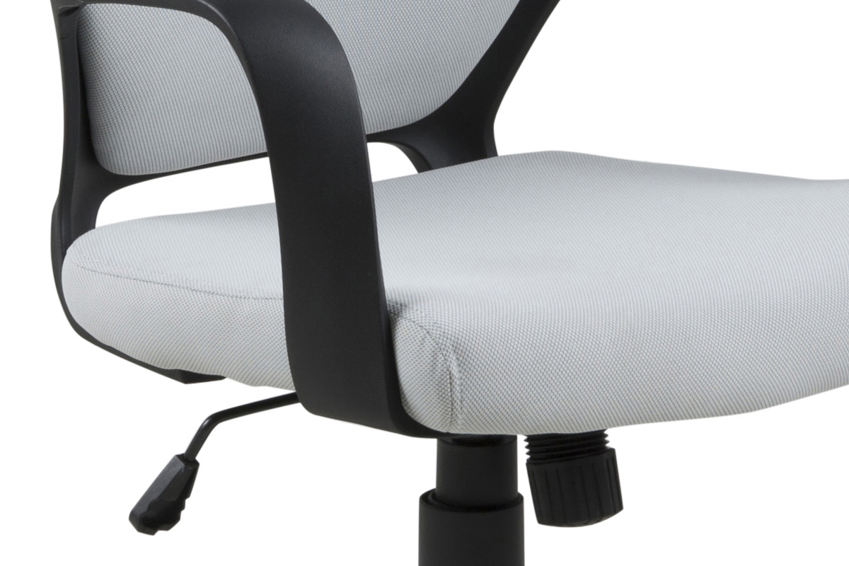 Sill�n de oficina moderno gris y negro YALE