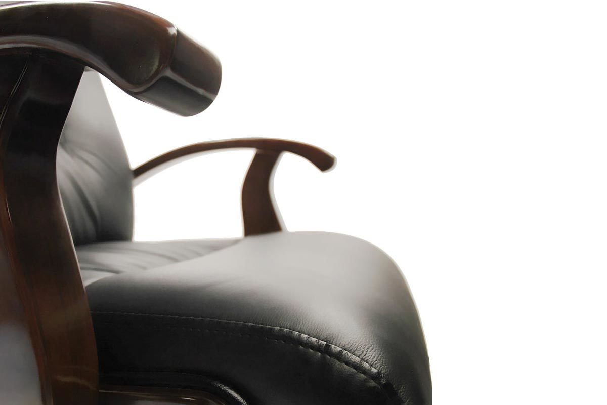 Sill�n de oficina MONALISA color negro y de cuero