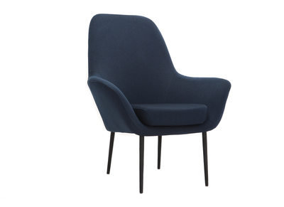 Sill&oacute;n dise&ntilde;o contempor&aacute;neo azul OSWALD