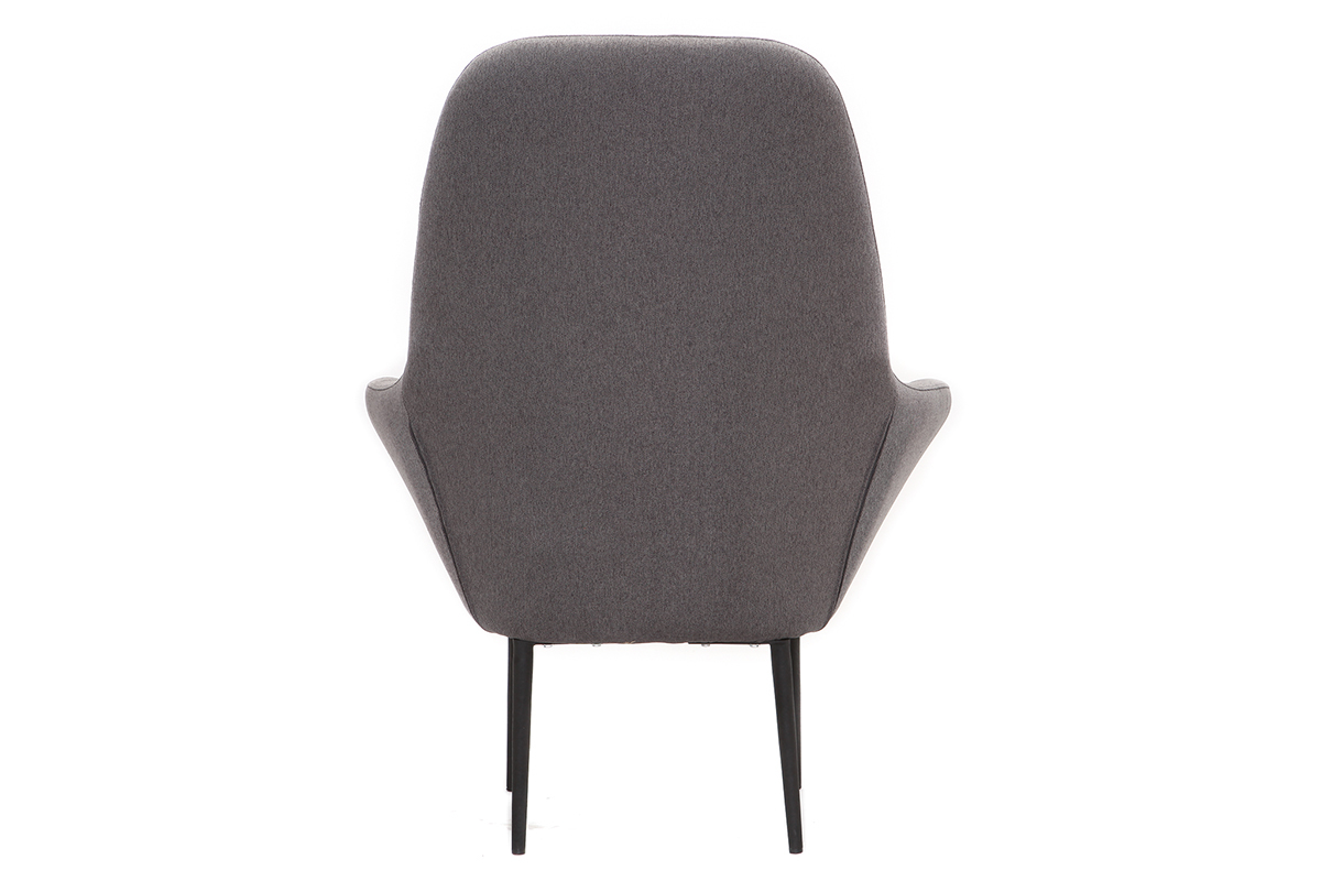 Silln diseo contemporneo gris OSWALD