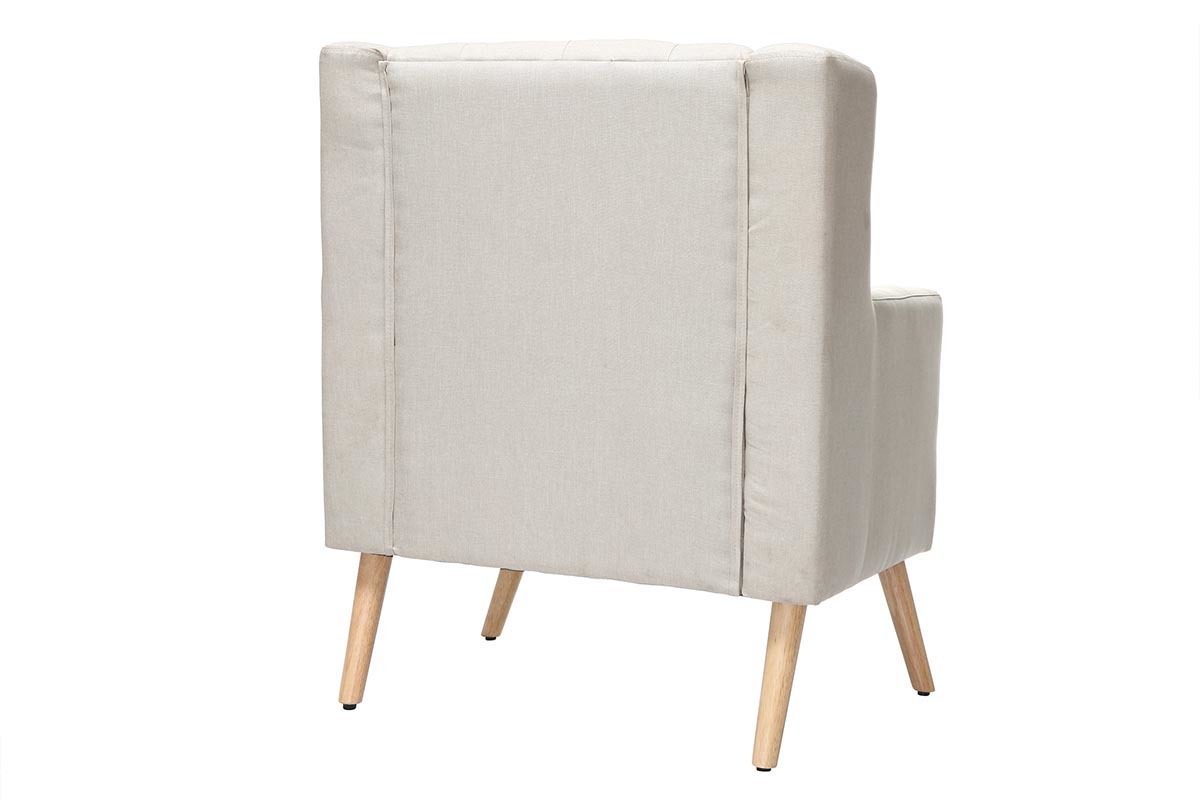 Silln diseo escandinavo natural y madera clara BRIGHTON