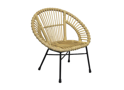 Sill&oacute;n en rat&aacute;n natural infantil MALACCA