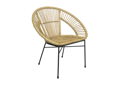 Sill&oacute;n en rat&aacute;n natural MALACCA