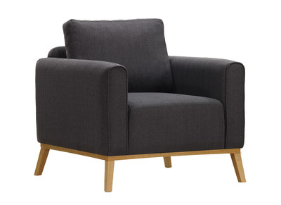 Sill&oacute;n escandinavo gris antracita HALDEN