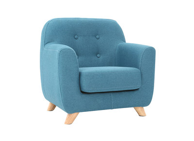 Sill&oacute;n infantil escandinavo azul NORKID