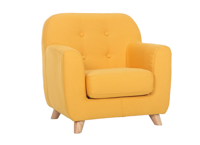Sillón infantil nórdico amarillo NORKID - Sillón infantil nórdico amarillo NORKID