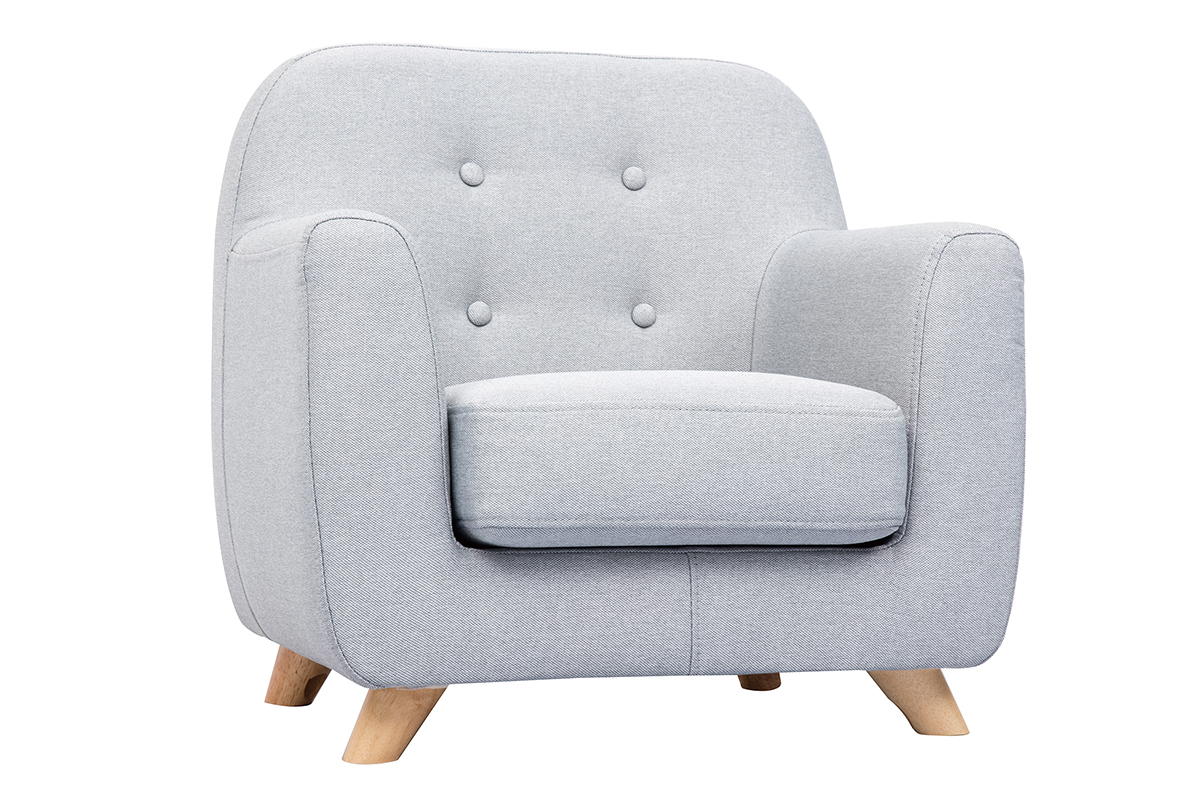 Silln infantil nrdico gris claro NORKID