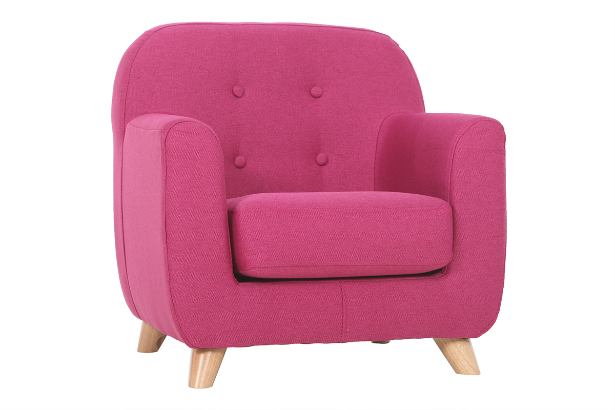 Silln infantil nrdico rosa NORKID