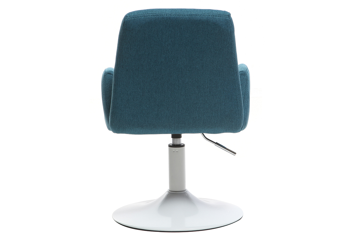 Silln infantil pivotante azul petrleo SOLLY