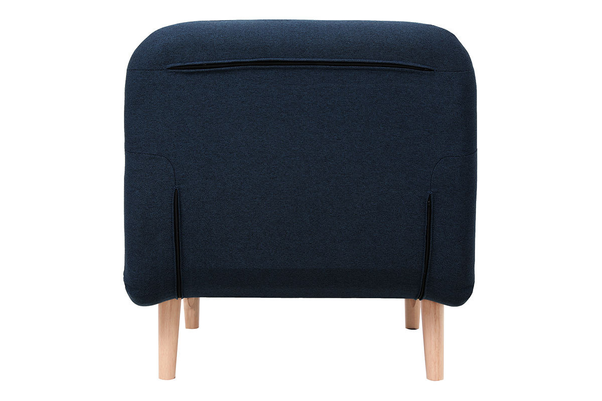 Silln nrdico convertible tejido azul oscuro AMIKO