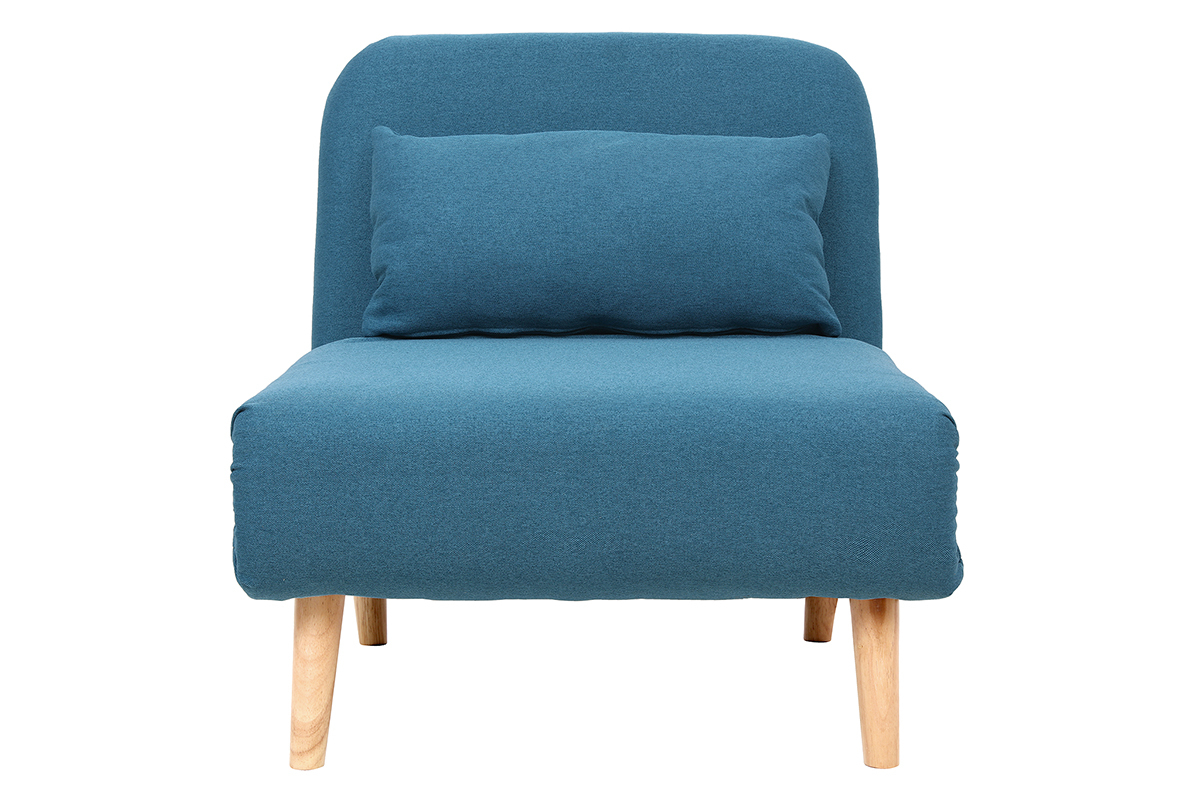 Silln nrdico convertible tejido azul petrleo AMIKO