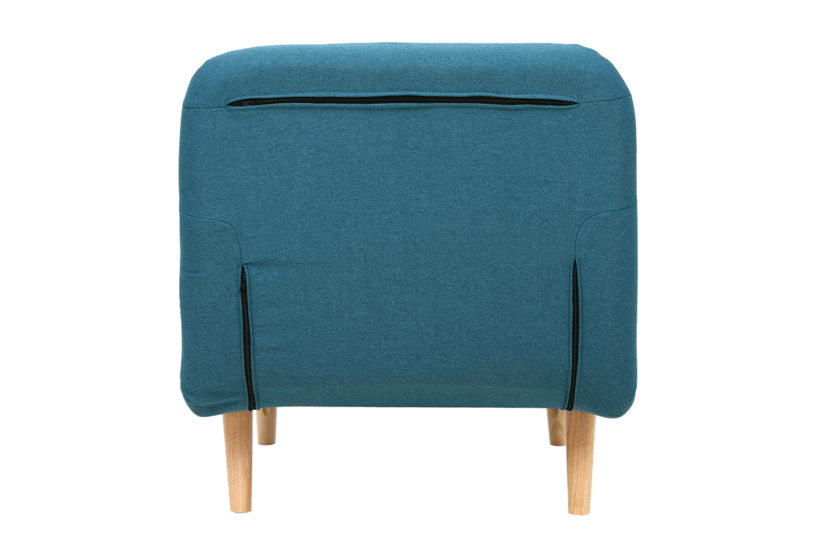 Silln nrdico convertible tejido azul petrleo AMIKO