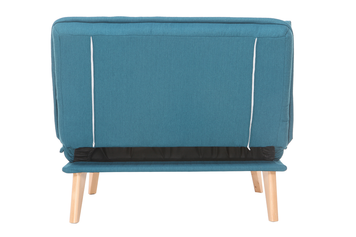 Silln nrdico convertible tejido azul petrleo BENNIE