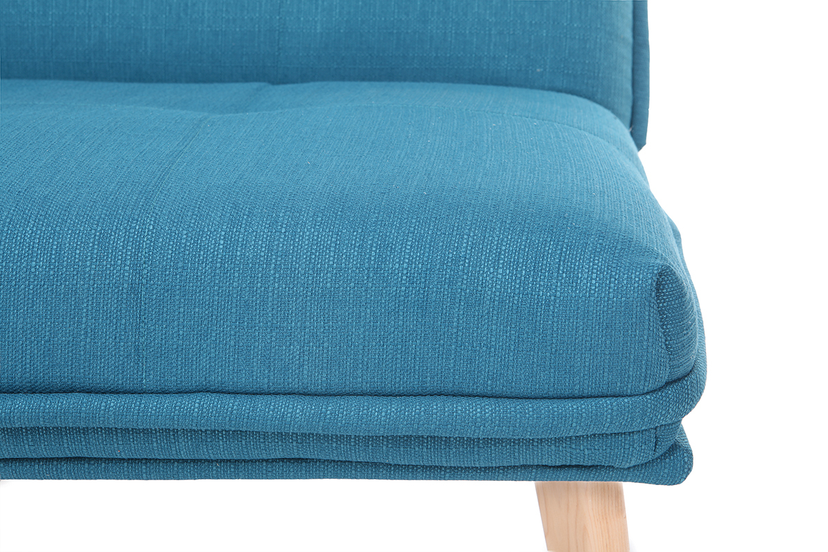 Silln nrdico convertible tejido azul petrleo BENNIE