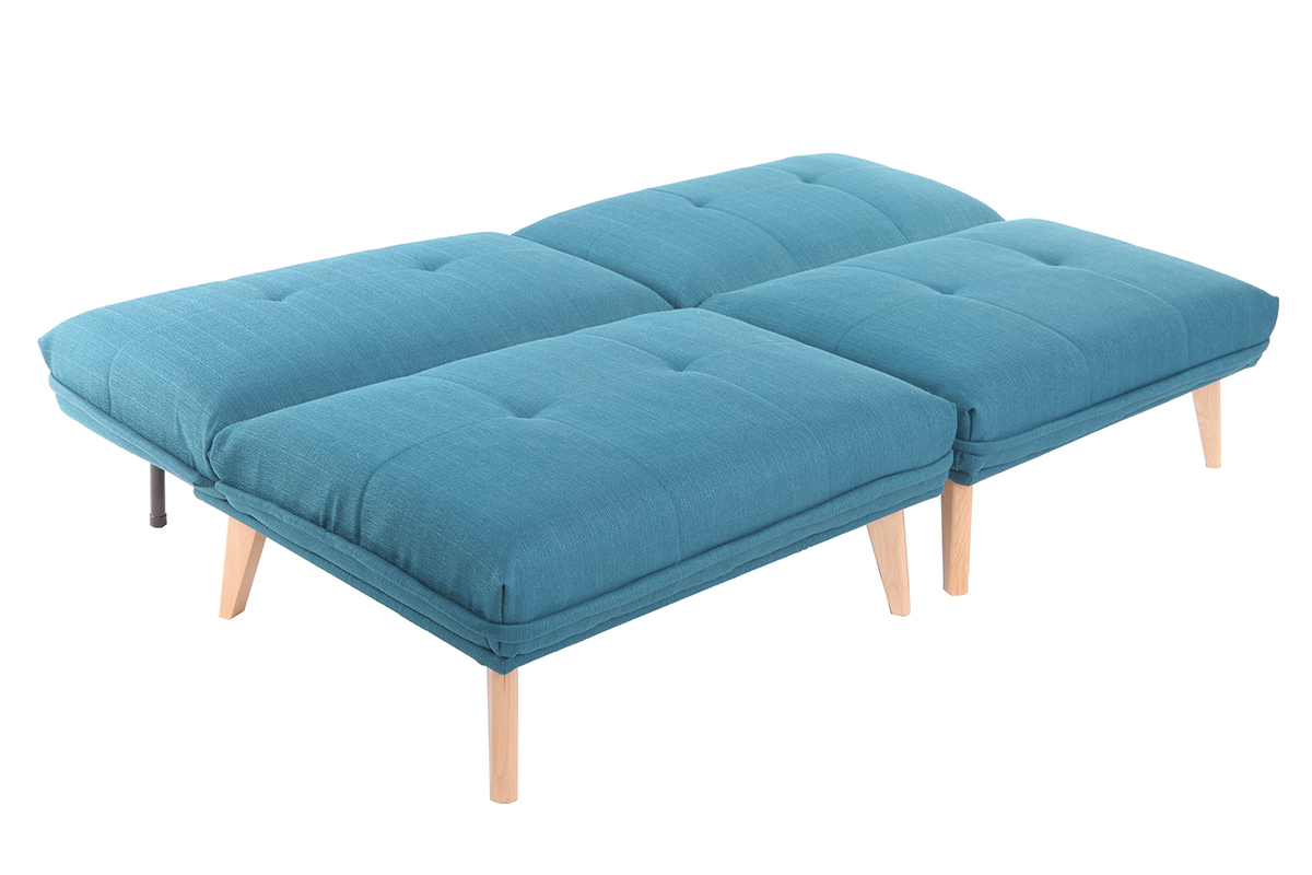 Silln nrdico convertible tejido azul petrleo BENNIE