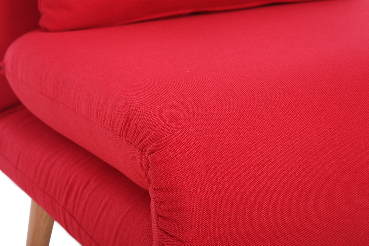 Silln nrdico convertible tejido rojo AMIKO