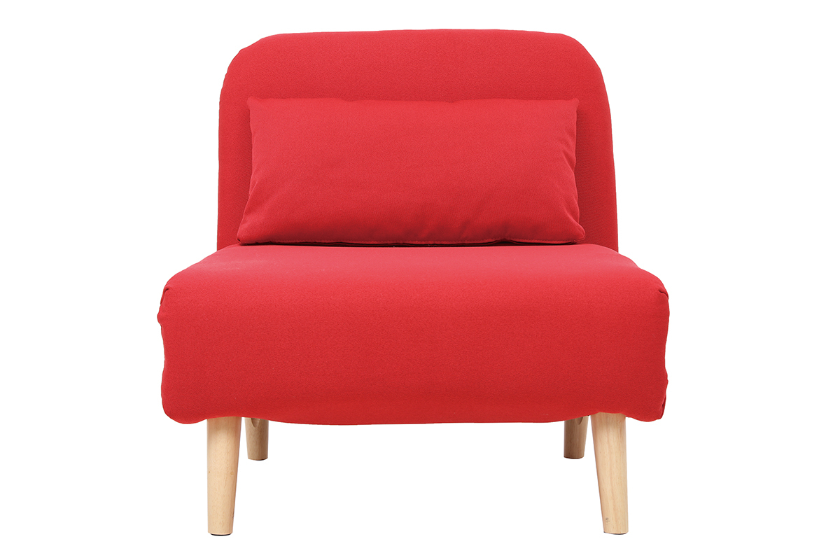 Silln nrdico convertible tejido rojo AMIKO