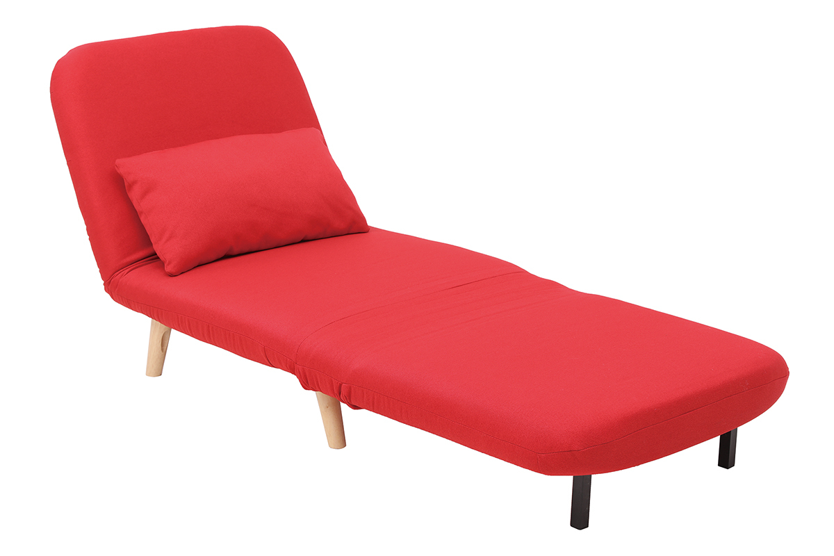 Silln nrdico convertible tejido rojo AMIKO