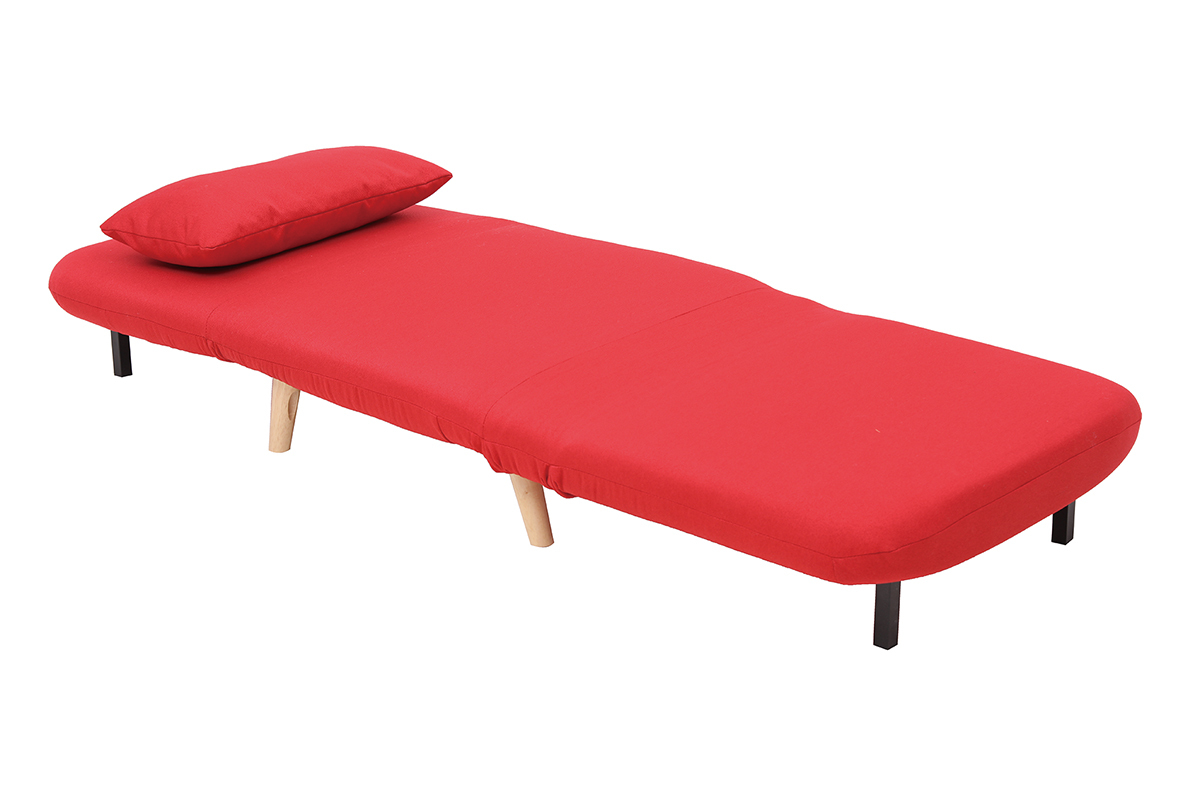 Silln nrdico convertible tejido rojo AMIKO