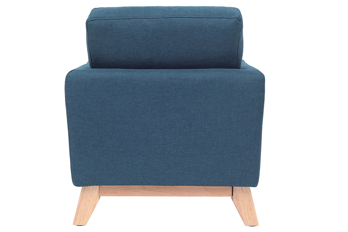 Silln nrdico infantil desenfundable en tejido azul petrleo BABY OSLO