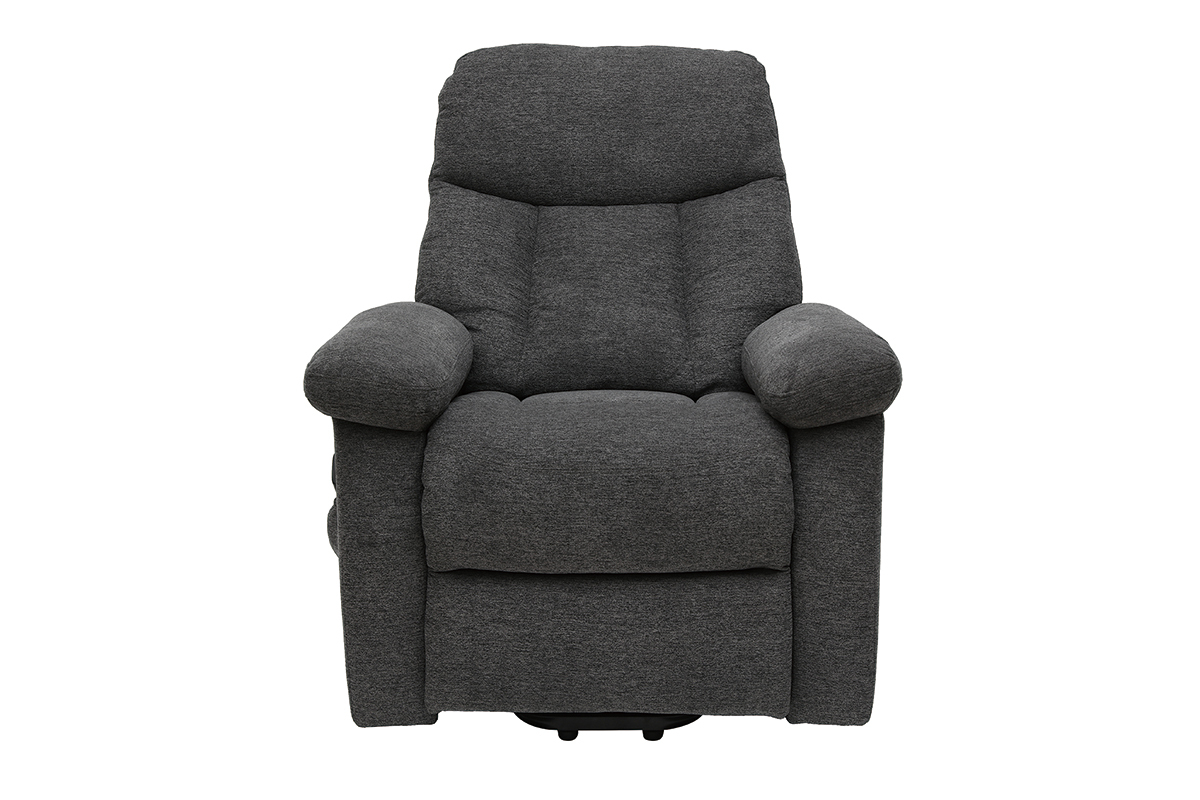 Silln relax elctrico inclinable en tejido gris MOVIE