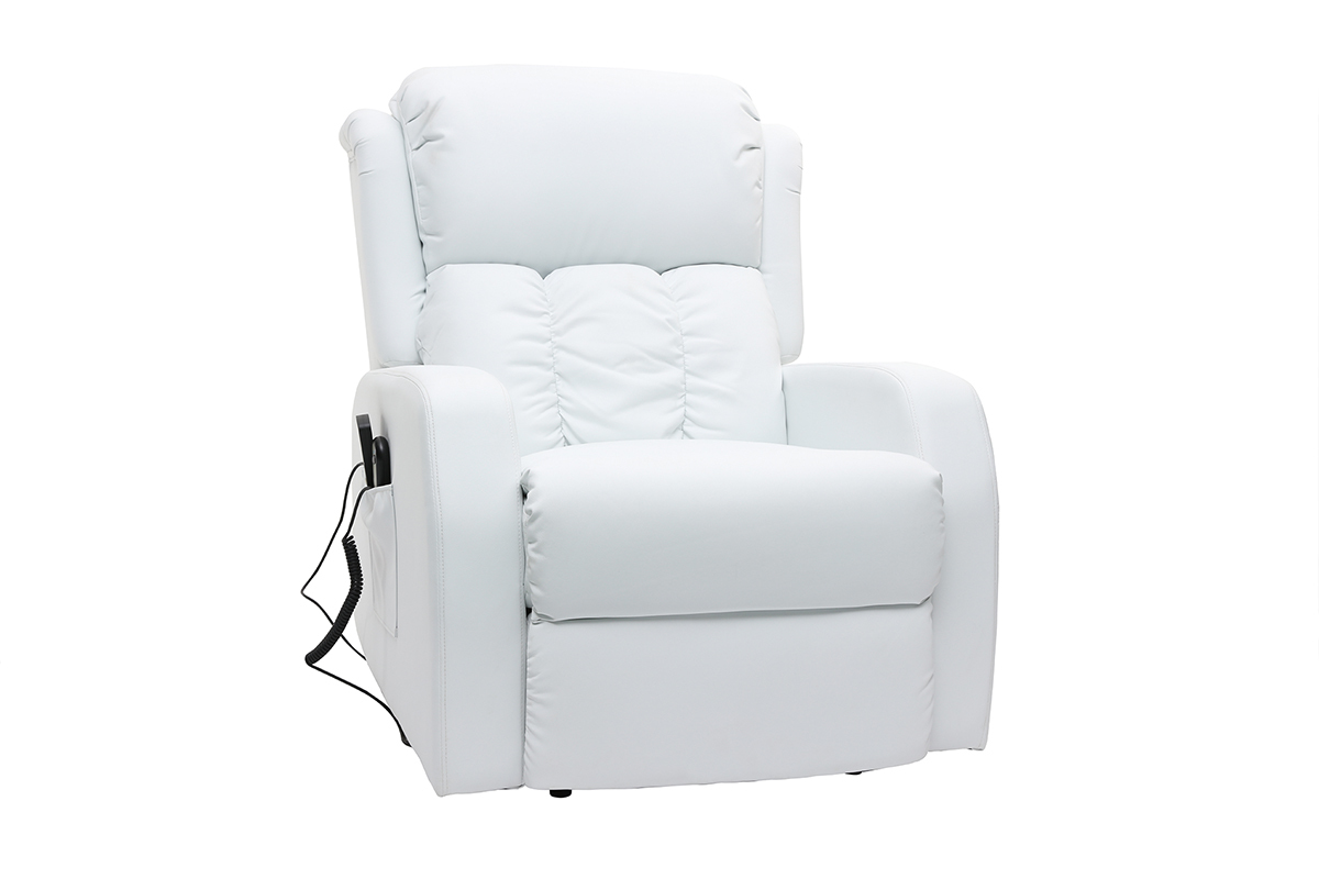 Silln Relax elctrico masajeador blanco GALLER