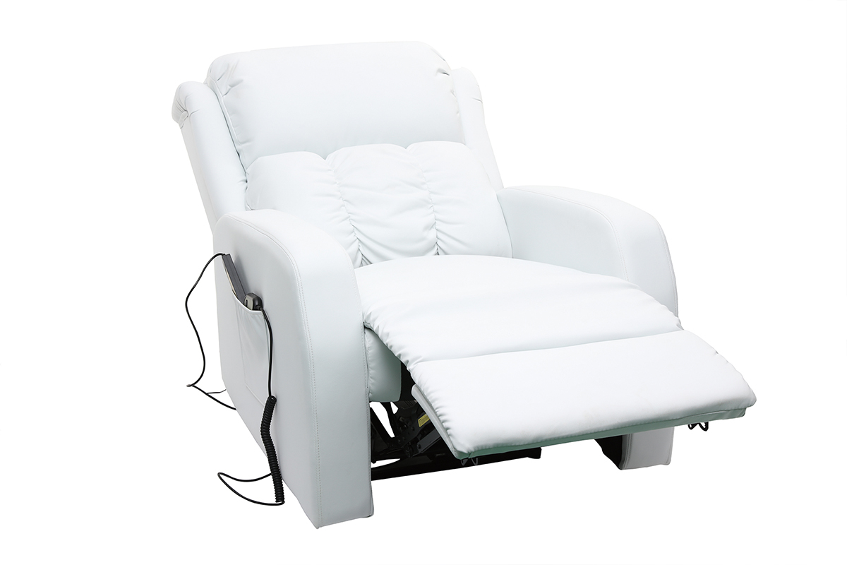Silln Relax elctrico masajeador blanco GALLER